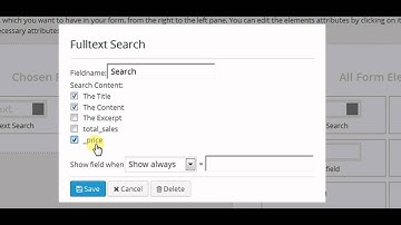 Create a Woocommerce Product Filter with Profi Search Form