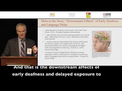 CI2018 DC John Niparko Memorial Lecture by William G  Kronenberger PhD
