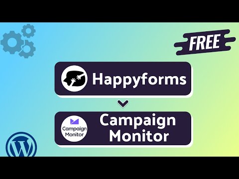 Integrating Happyforms with Campaign Monitor | Step-by-Step Tutorial | Bit Integrations