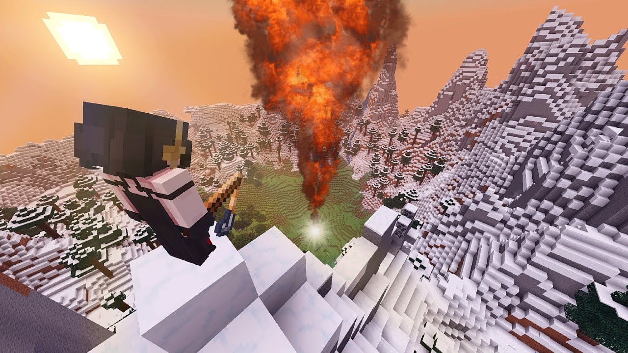 Orbital Strike Cannon MCPE (Command Blocks) Tutorial