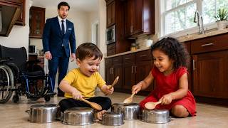 The Billionaire Hid Cameras to Protect His Paralyzed Son — Until He Saw What the Maid’s Toddler Did