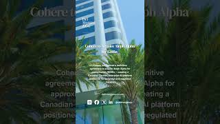 Cohere has announced a definitive agreement to acquire Aleph Alpha for approximately $20Bn