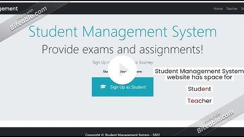 Student Management System | Django | Python