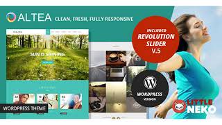 Details Altea | One Page Responsive WordPress Theme | Themeforest Website Templates and Themes Update