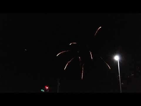 鳥取市花火大会のワンシーン(２０１８年８月１５日)