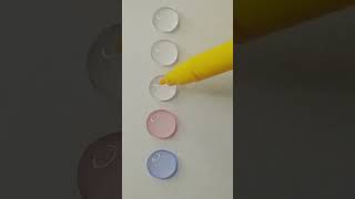 ABSTRACT RAINDROP DRAWING WITH CURSIVE HANDWRITING #abstract #youtubeshorts#raindrops #bubbleart#art