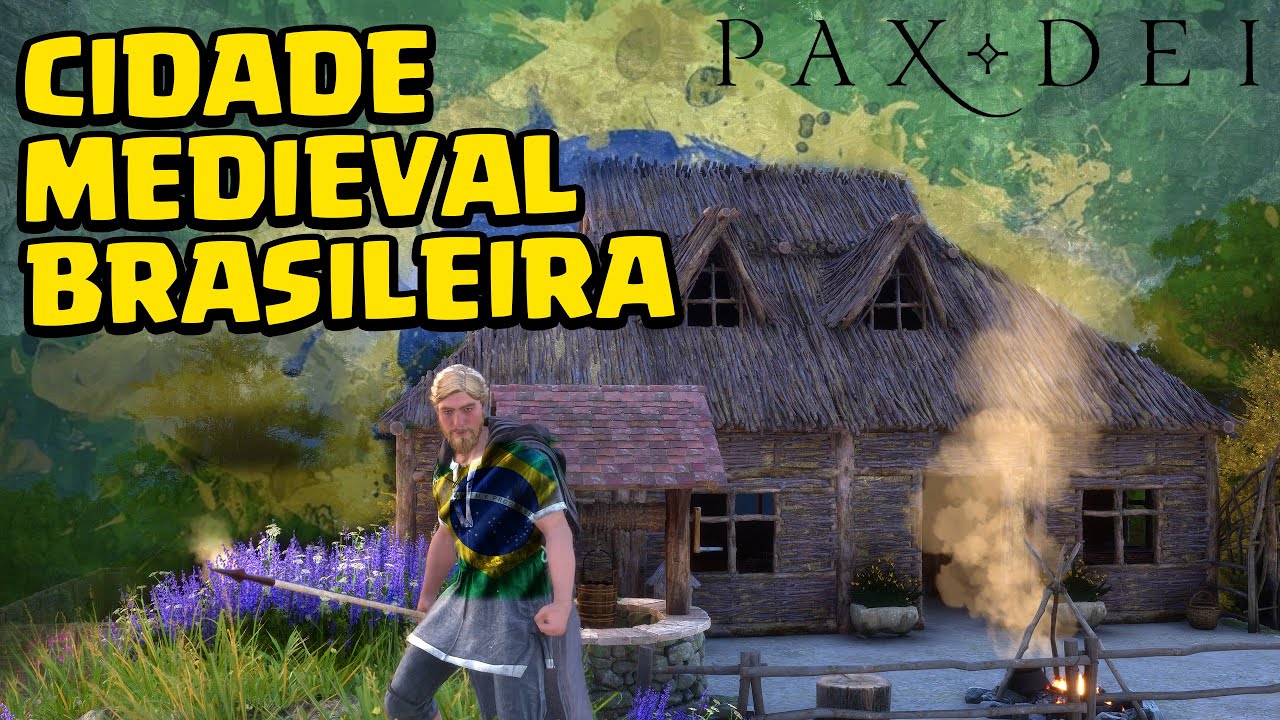 O INÍCIO DA VILA MEDIEVAL BRASILEIRA EM  PAX DEI - SURVIVAL / MMO !