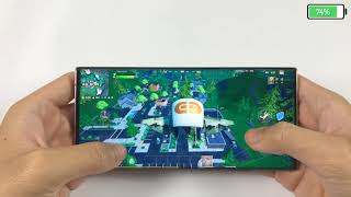 Samsung Note 20 Ultra 5G Test Game Fortnite | Exynos 990, 120Hz, Battery Drain Test