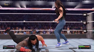 Kira Kosarin vs Roman Reigns at Summerslam 2024