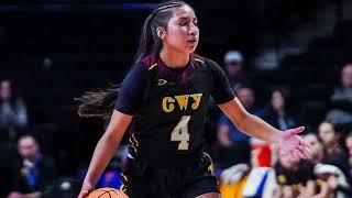 Cherokee High School 2025 NCHSAA 1A Girls Basketball Finals Starting Lineup Video