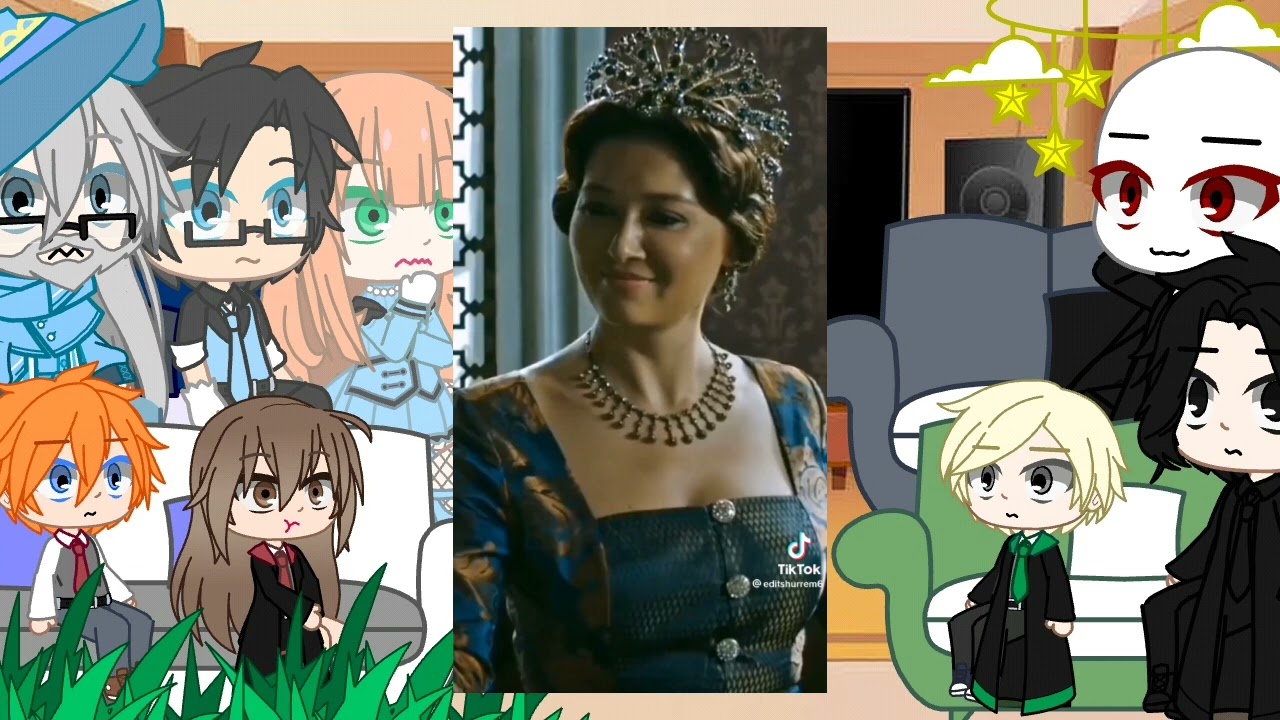 || HP canon reaccionan/react to Harry is kosem || Harry Potter || única parte || gacha nox ||