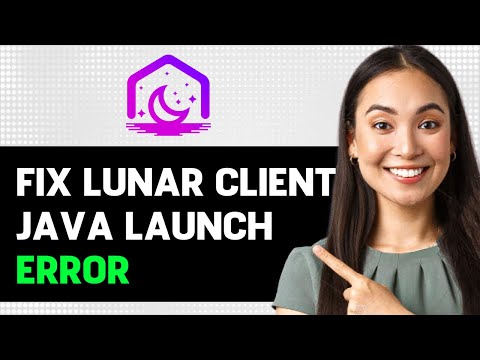 How To Fix Lunar Client Java Launch Fail Windows-mac 2024 (Step By Step Guide)