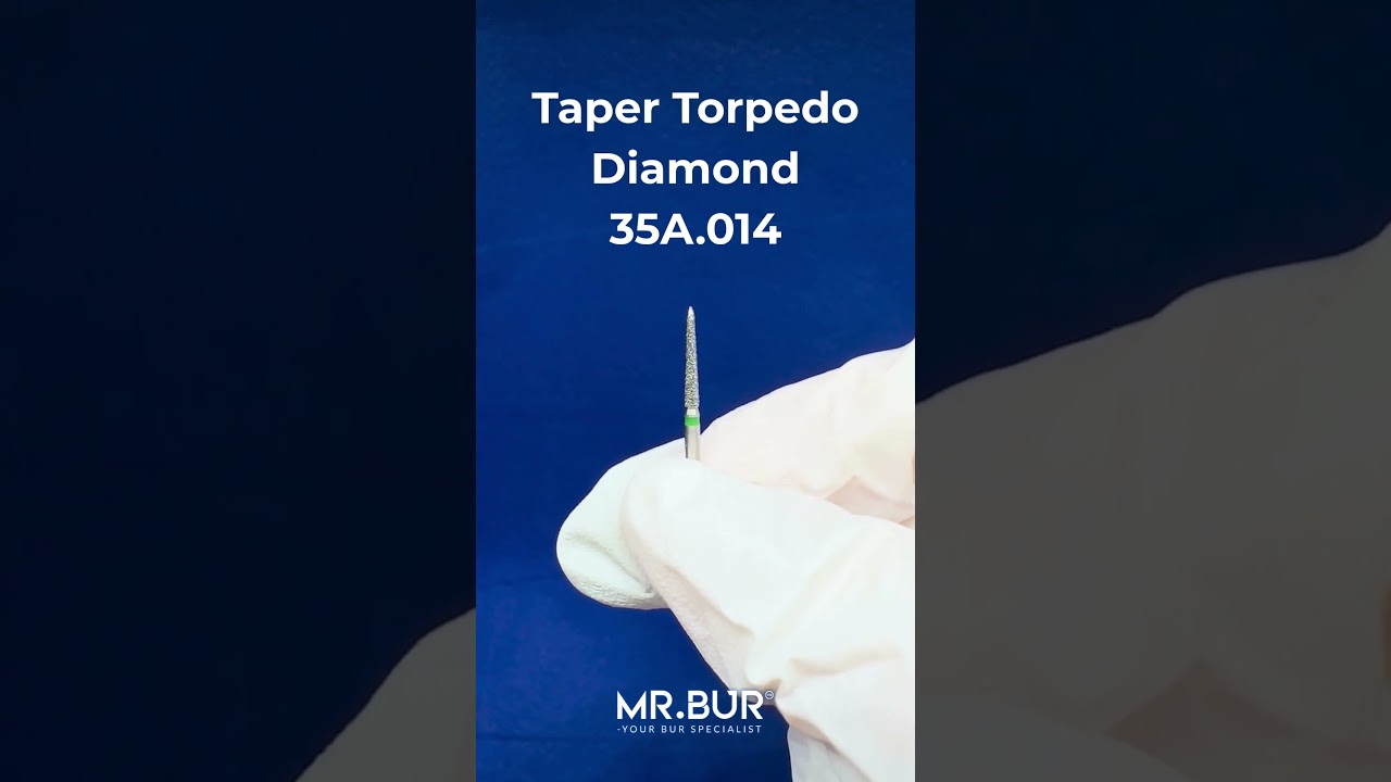 Taper Torpedo Bur | Diamond Dental Bur