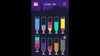 Level 105 - Water Sort Puzzle Game - Guru Puzzle Game - Color Sort