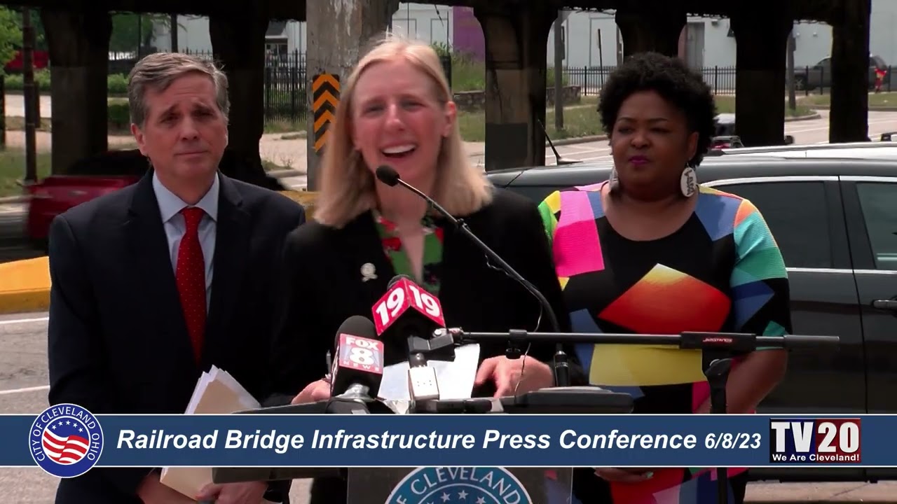 Railroad Bridge Infrastructure Press Conference 6.8.23