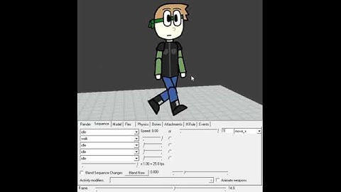 Source Engine 2.5-dimensional rig - Blend sequence test
