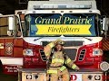 Grande Prairie Fire Station 4x4 trucks on and off duty