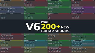 MusicLab V6 Electrics with 200  new guitar sounds