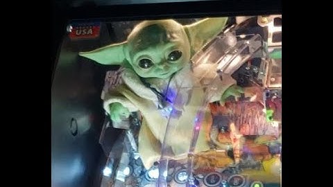 Stern Mandalorian Pinball Animated Grogu