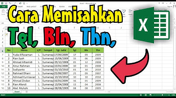 CARA MEMISAHKAN TANGGAL BULAN DAN TAHUN DI EXCEL | FIAN COMPUTER