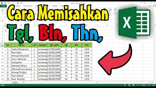 CARA MEMISAHKAN TANGGAL BULAN DAN TAHUN DI EXCEL | FIAN COMPUTER
