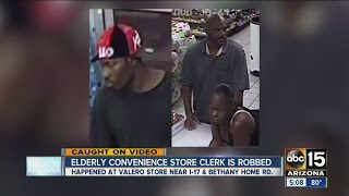 Convenience store clerk assaulted, robbed