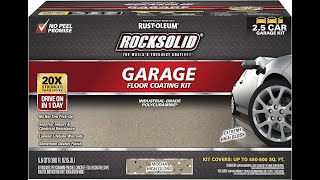 RUST-OLEUM ROCKSOLID MOCHA We Did Our Own Floors!