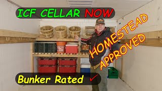Homestead Approved Freshness @ 90 Days In, Day 60  Root Cellar Build _ Storm Shelter Build _ Bunker