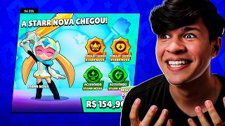 LIBEREI e JOGUEI com a STARR NOVA no BRAWL STARS!