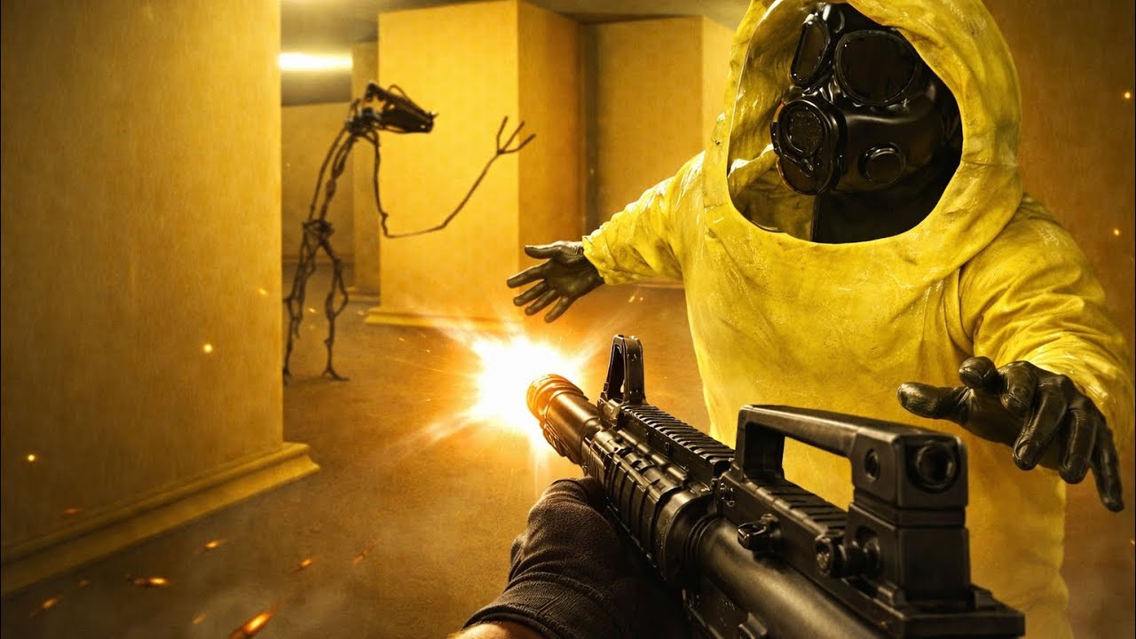 Backrooms: Shoot Them All | Chapter 1 Level 5 Gameplay