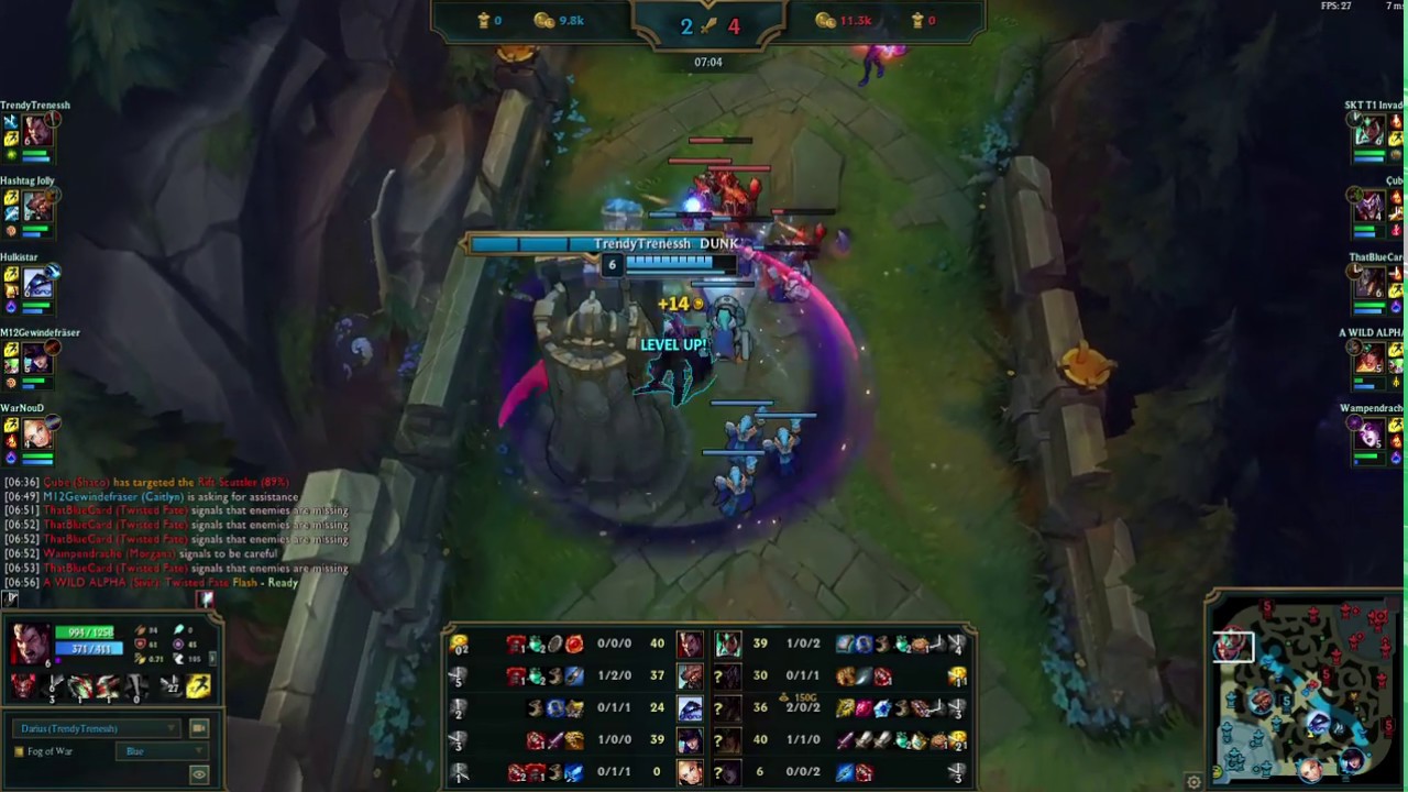 BEAT the CHEESE! 7/2 Darius vs Karma Top Lane S9 Ranked LoL Full Gameplay