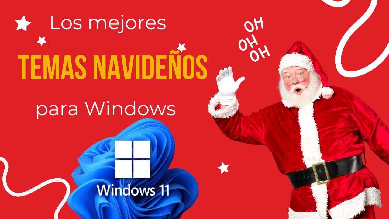 Mejores temas navideños para Windows 10 y Windows 11 - YouTube