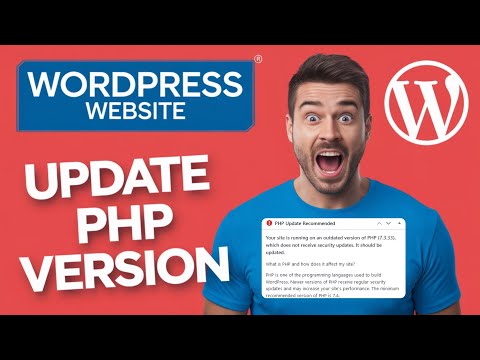 How do I update my wordpress websites PHP version??