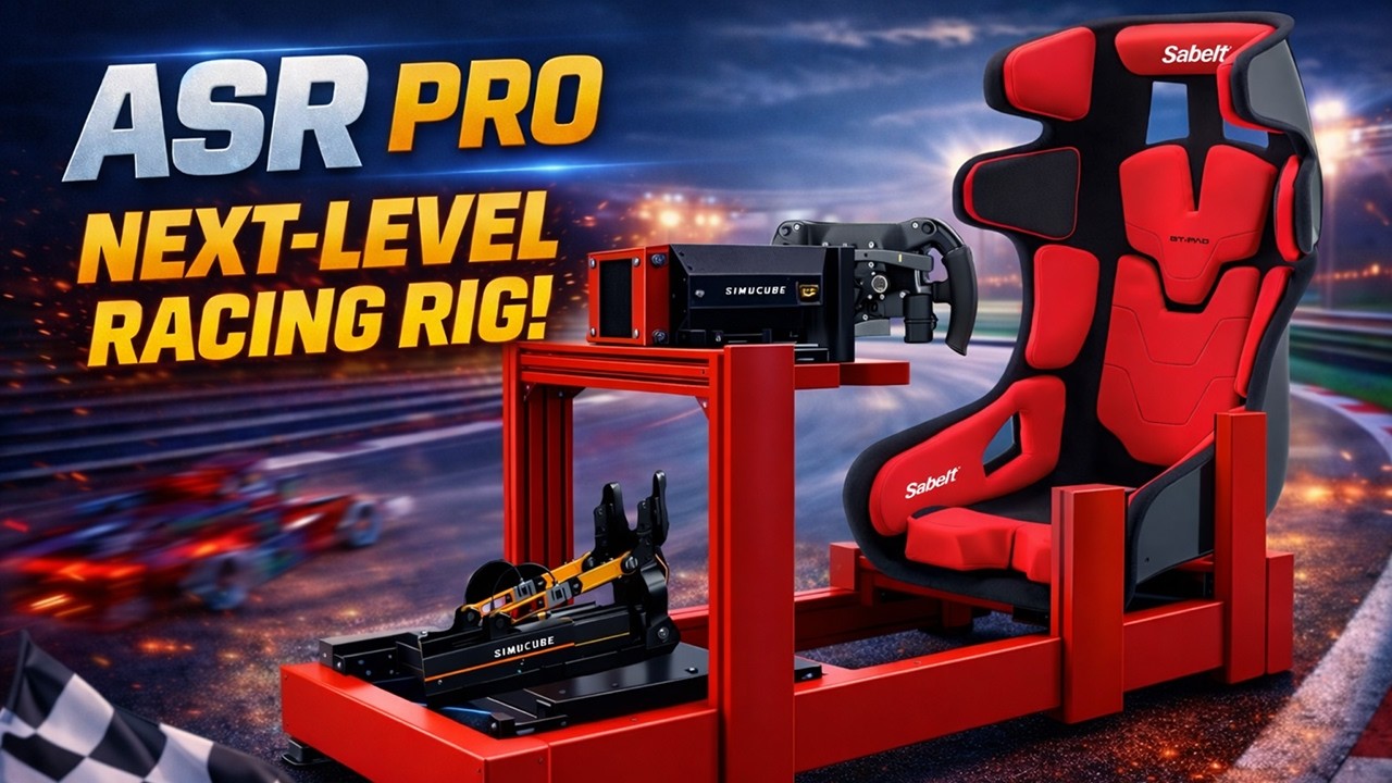 ASR Pro Sim Racing Chassis Review – The ULTIMATE Zero-Flex Rig?! 🏁 ...
