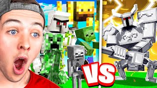 BECKBROS React To ALL MOBS vs OP BOSSES! (Who would win?) screenshot 5