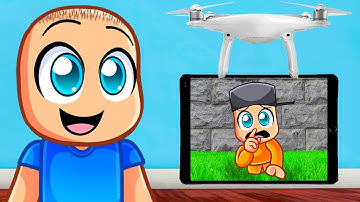 Using SECRET DRONES to CHEAT in Hide and Seek!