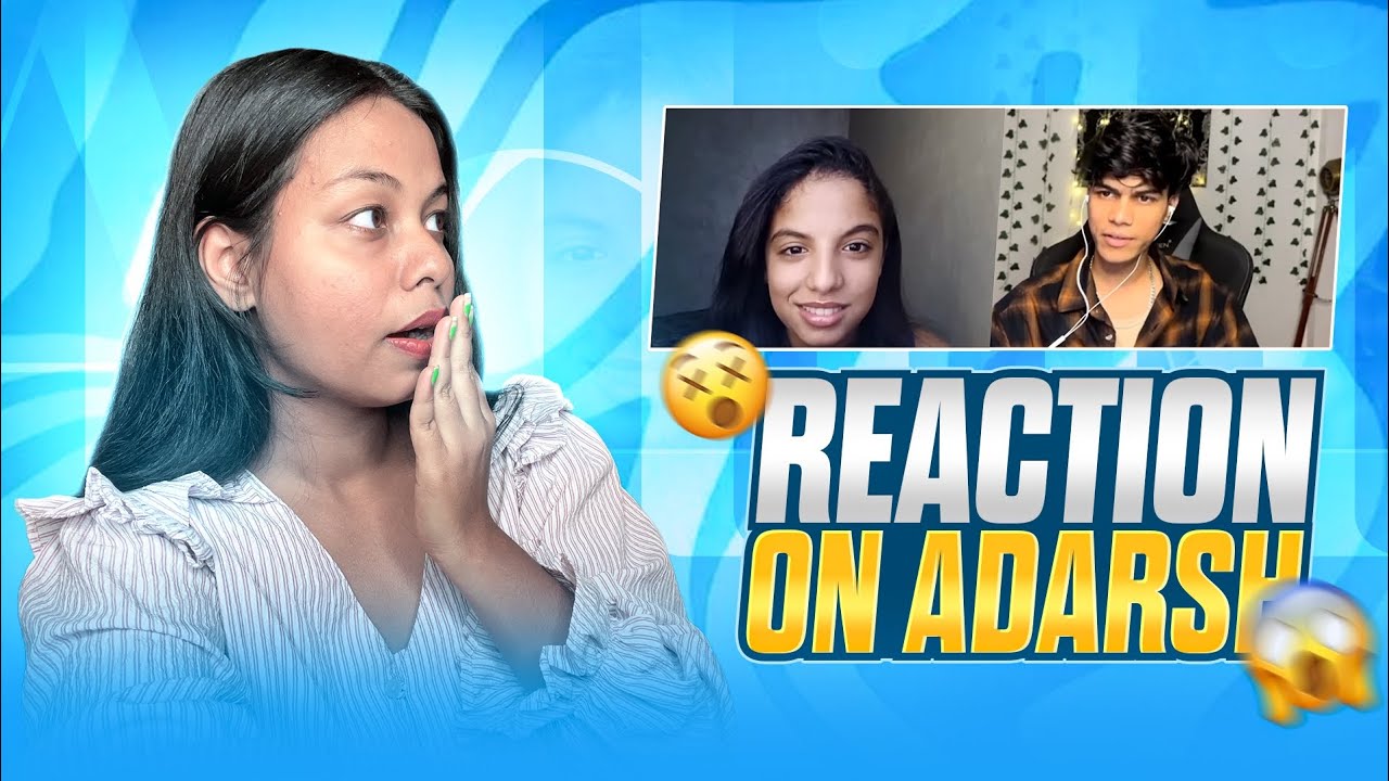 REACTION On FOUND PRETTIEST GIRLS ON OMEGLE | @adarshuc | @AditiPlays 