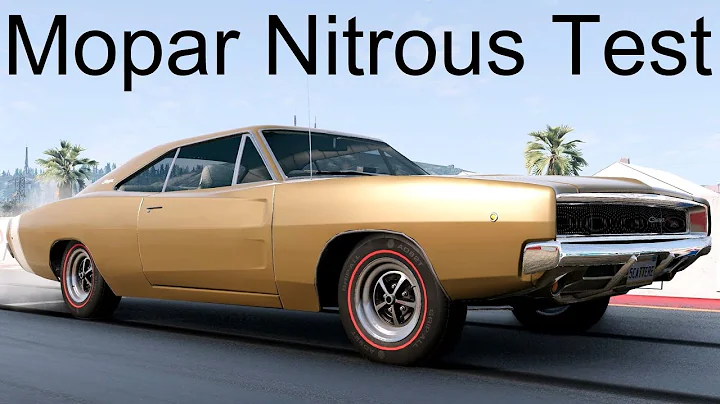 How Much Nitrous Can A '68 Charger Take? BeamNG. Drive