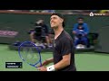 Denis Shapovalov vs Stefanos Tsitsipas Round One Battle 👊 | Indian Wells 2026 Highlights