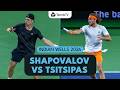 Denis Shapovalov Vs Stefanos Tsitsipas Round One Battle Indian Wells 2026 Highlights