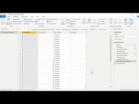10 Split columns and change data type