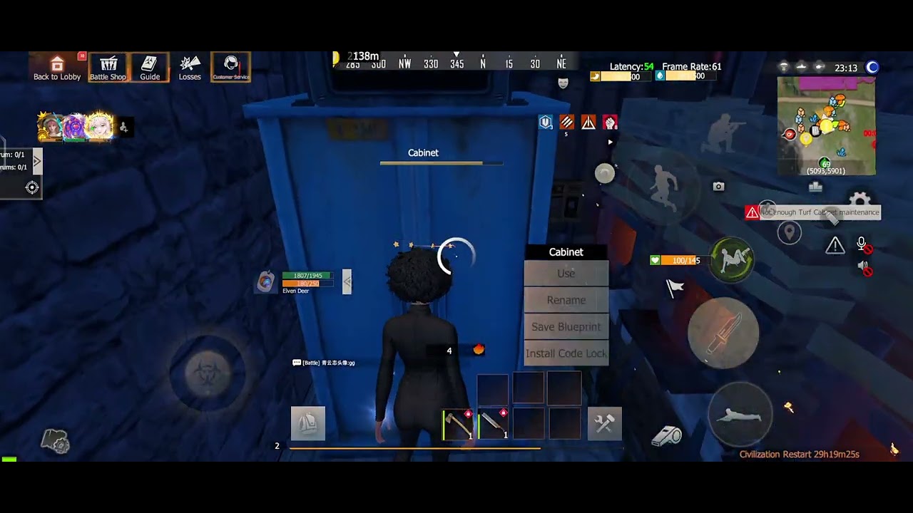 Took badge drop against mecha guys 