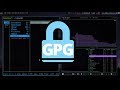 Basic file encryption with gpg key pairs