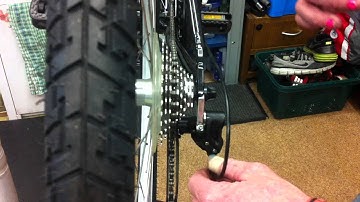 How to adjust your gears using the barrel adjuster