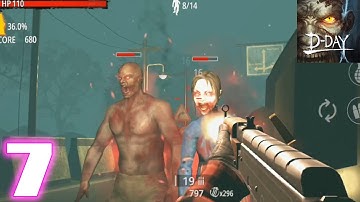 Zombie Hunter D Day Gameplay Walkthrough | Part 7 | Android/iOS