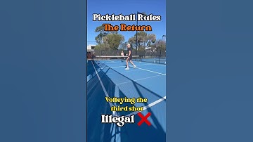 Did you know these return rules? 🏓😎 #pickleball #pickleballfun #pickleballers #pickleballislife
