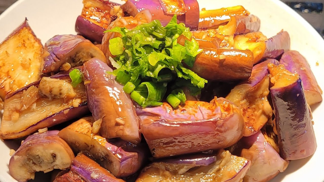Eggplants with Oyster Sauce YouTube