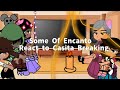 Some of Encanto (The Madrigals) reacts to Casita Breaking | howxdark | Encanto | Gacha Club