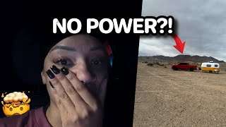 My First Night Boondocking In The Desert Didnt Go As Planned  Solo Female Rv Travel 