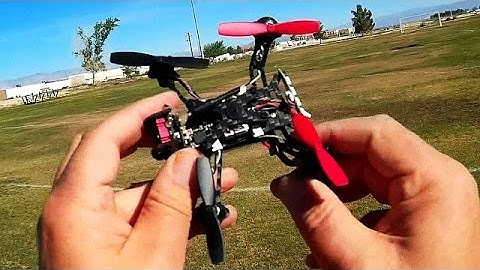 Eachine Vtail QX110 Micro FPV Drone Flight Test Review
